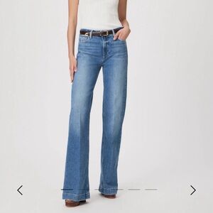 NWT PAIGE Leenah Wide Leg Jeans